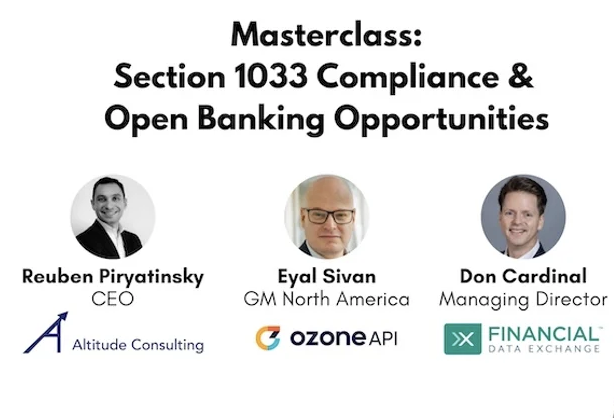 Masterclass: Section 1033 compliance